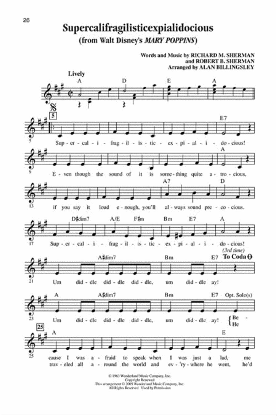Let's All Sing - Novelty Songs Choir scores gallery preview page 3