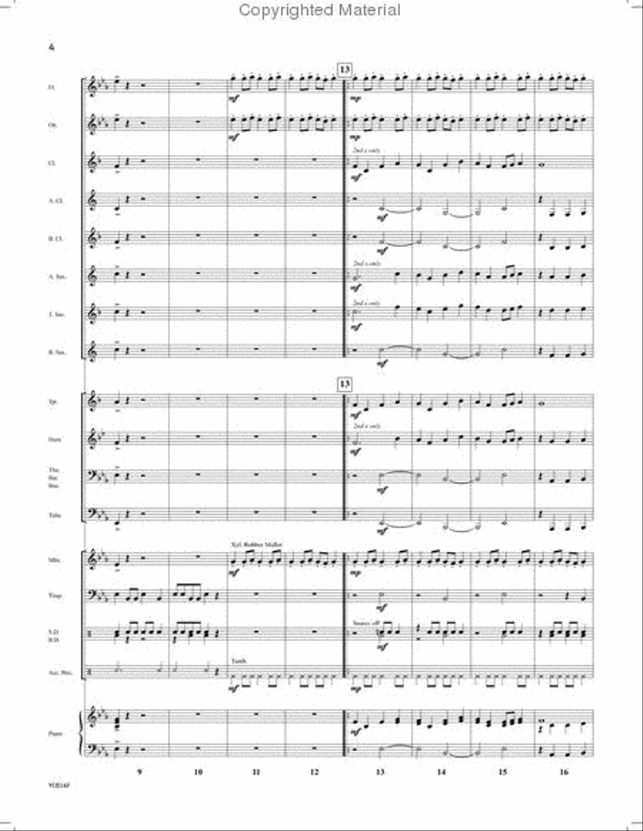 Sentinel Sentinel Concert Band scores gallery preview page 3