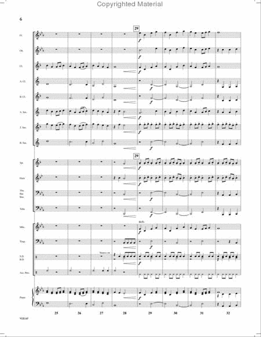 Sentinel Sentinel Concert Band scores gallery preview page 5
