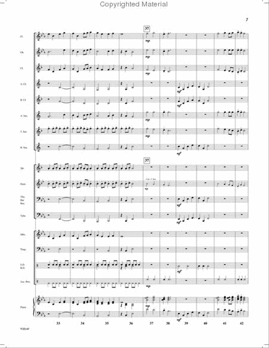 Sentinel Sentinel Concert Band scores gallery preview page 6