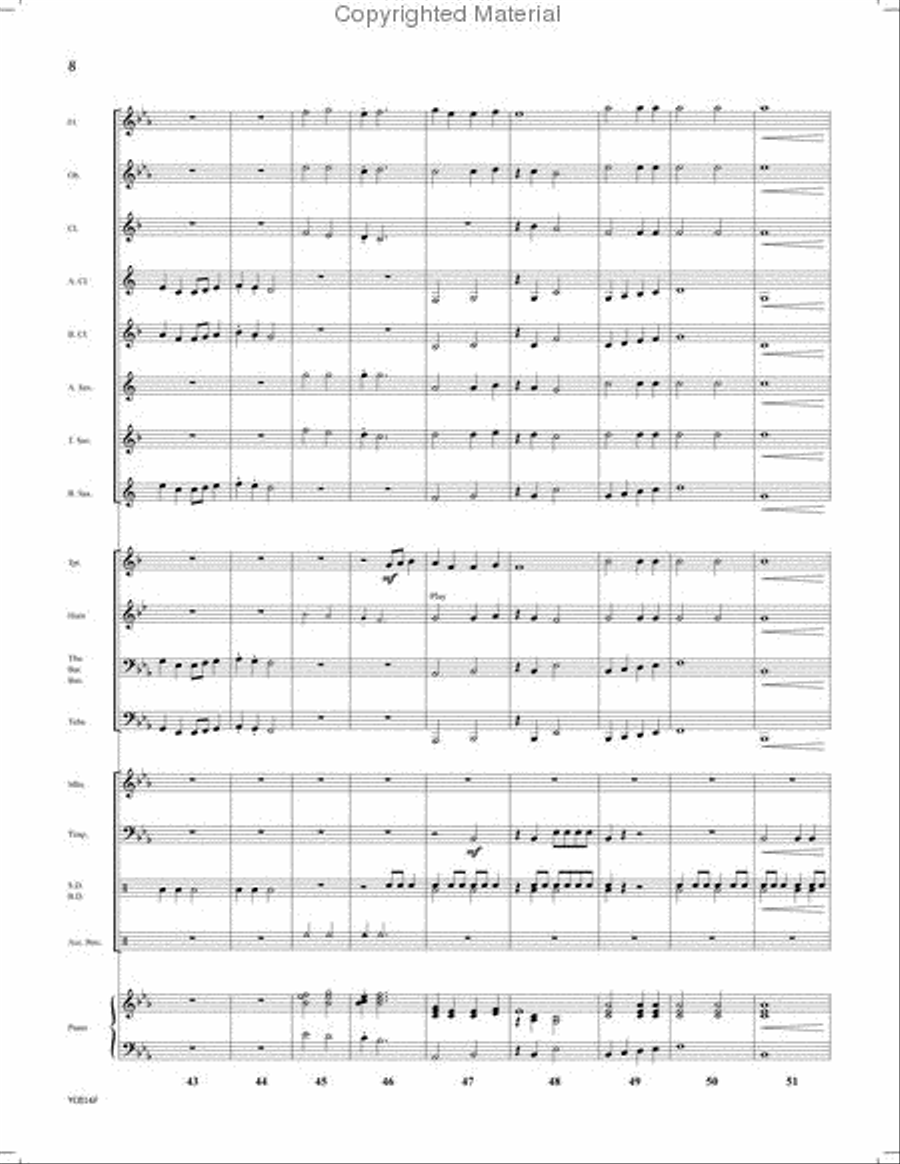 Sentinel Sentinel Concert Band scores gallery preview page 7
