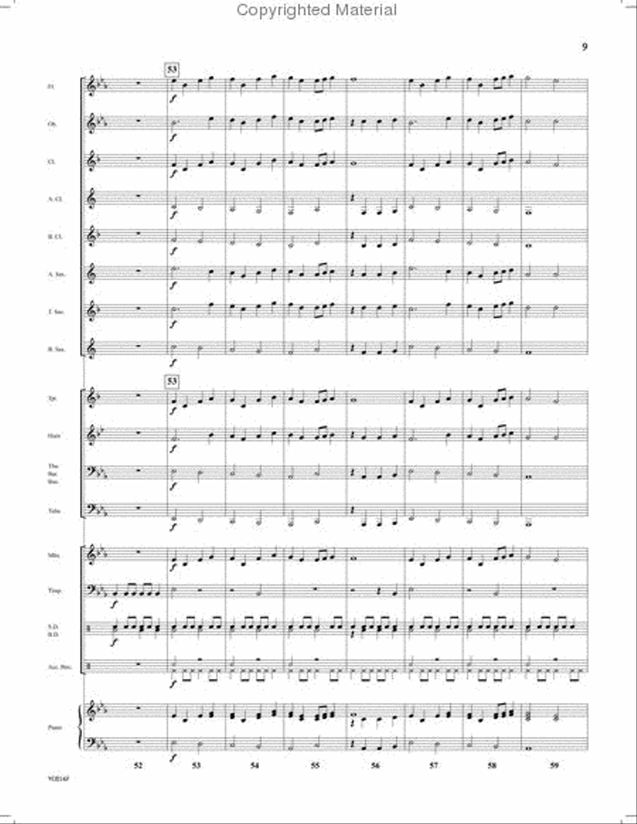 Sentinel Sentinel Concert Band scores gallery preview page 8
