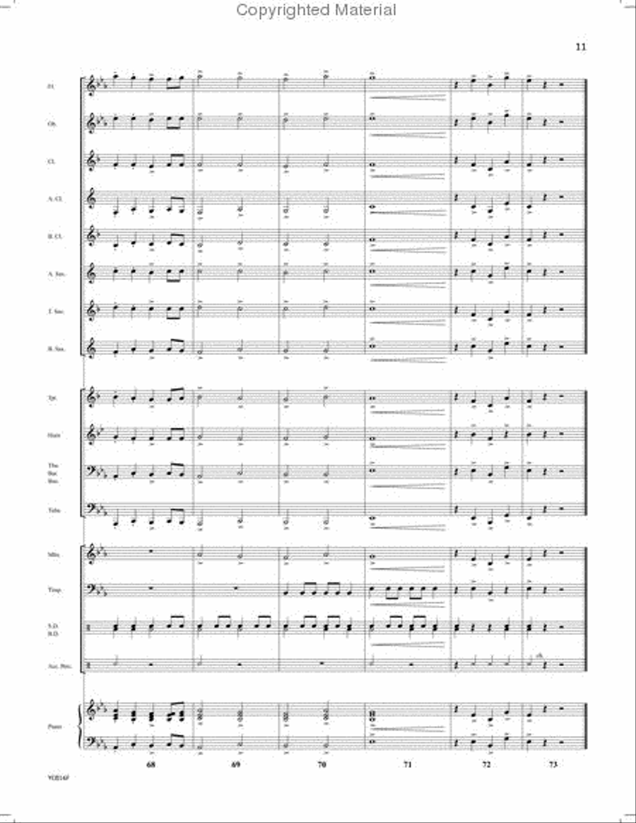 Sentinel Sentinel Concert Band scores gallery preview page 10