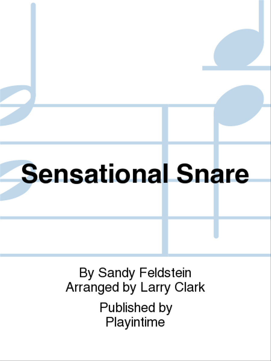Sensational Snare Piano Accompaniment scores gallery preview page 1
