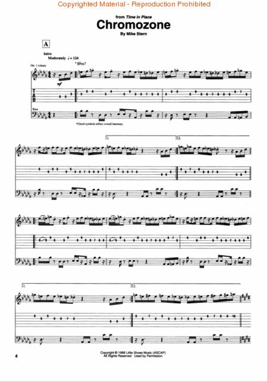 The Best of Mike Stern Electric Guitar scores gallery preview page 2