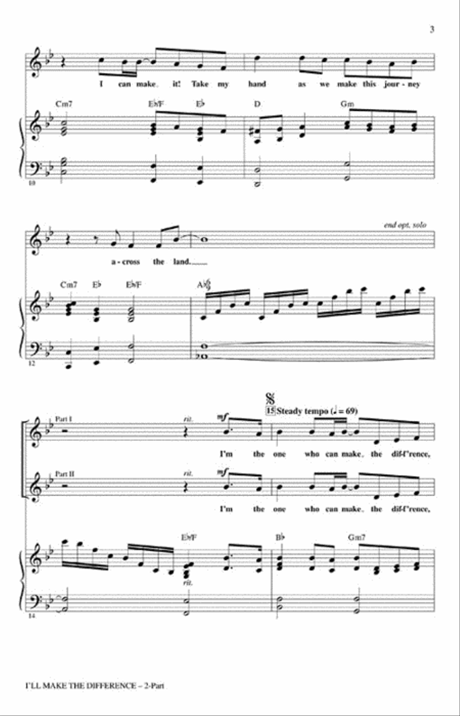 I'll Make the Difference I'll Make the Difference 2-Part scores gallery preview page 3