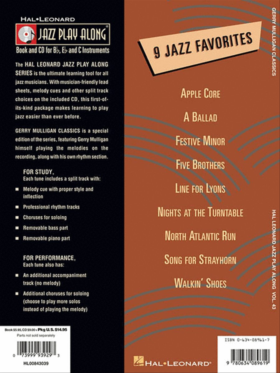 Gerry Mulligan Classics C Instrument scores gallery preview page 2