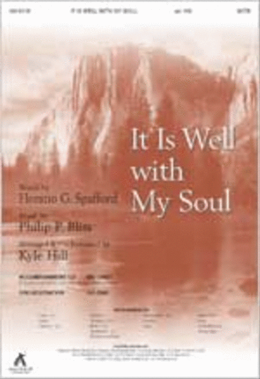 It Is Well with My Soul (Anthem) 4-Part scores gallery preview page 1