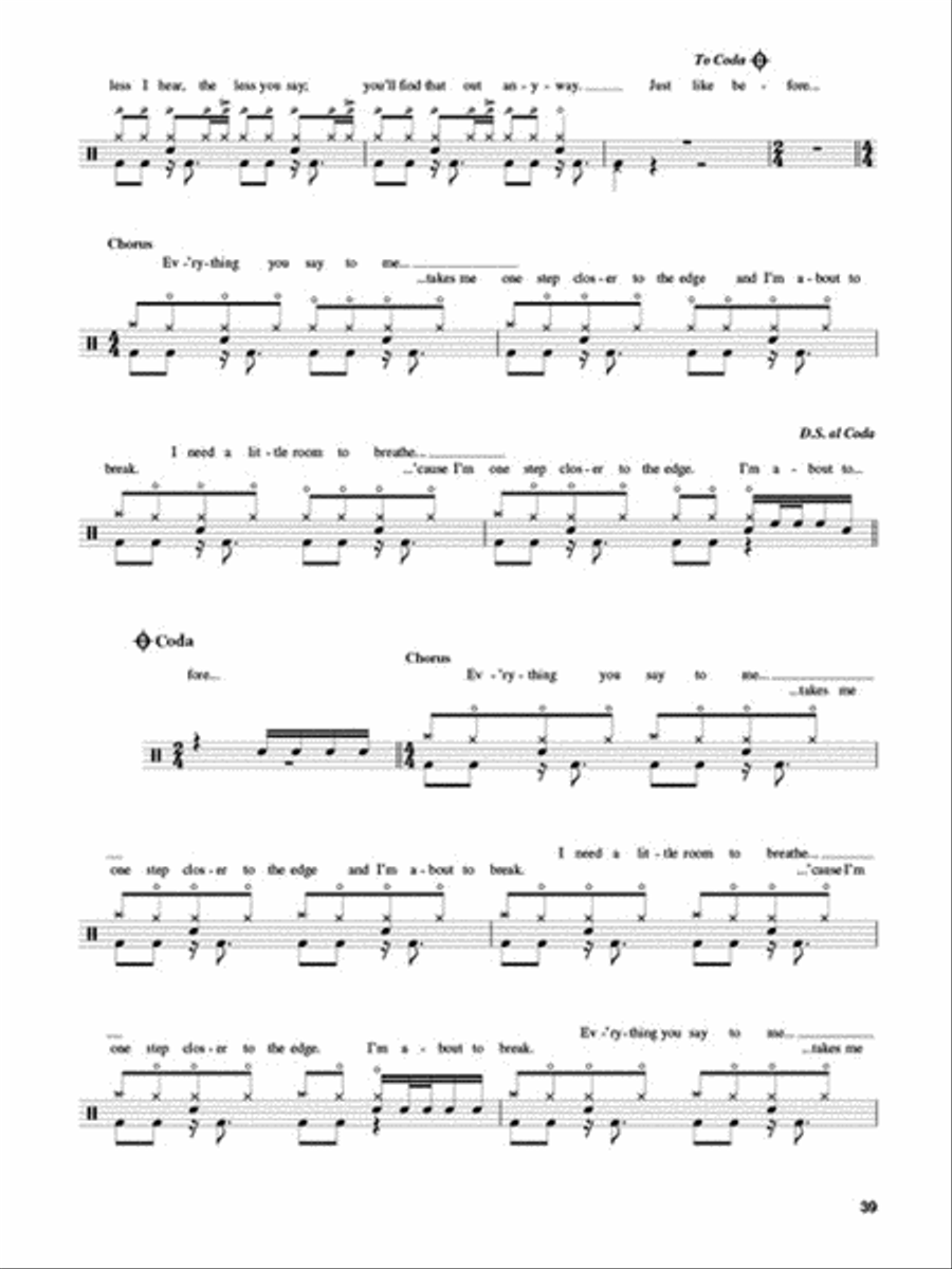 Modern Rock Drum Set scores gallery preview page 4