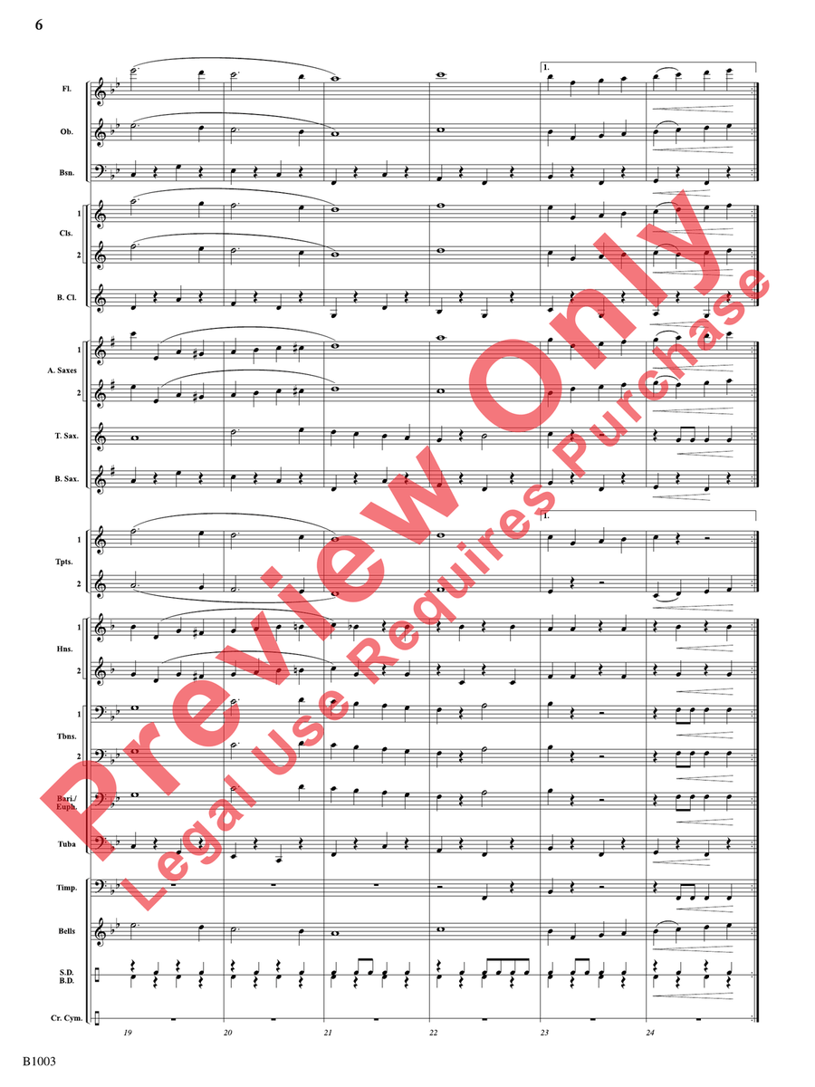 In Quest of Excellence In Quest of Excellence Concert Band scores gallery preview page 7