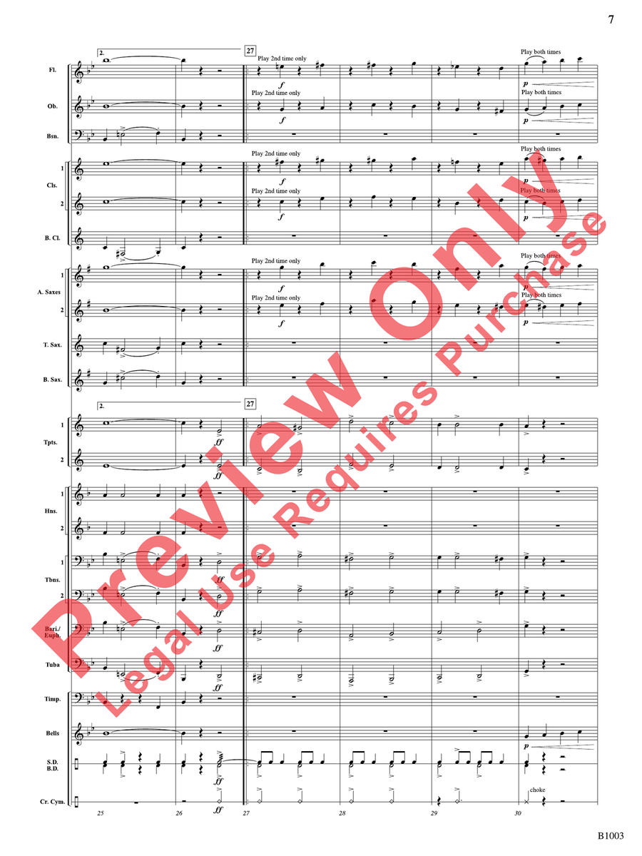 In Quest of Excellence In Quest of Excellence Concert Band scores gallery preview page 8
