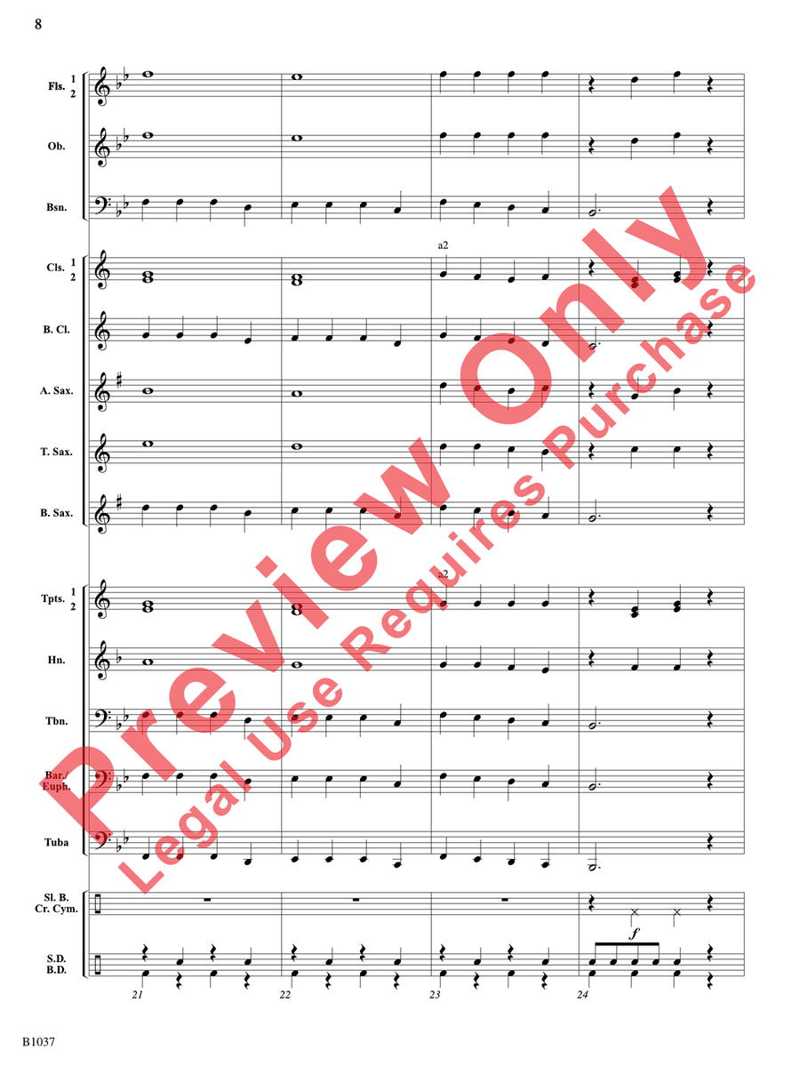 Reindeer Boogie Reindeer Boogie Concert Band scores gallery preview page 9