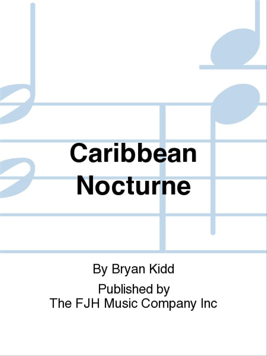 Caribbean Nocturne Caribbean Nocturne Concert Band scores gallery preview page 1