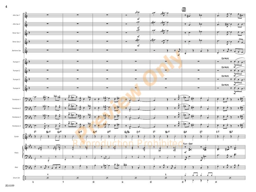 The Bone Yard The Bone Yard Jazz Ensemble scores gallery preview page 5