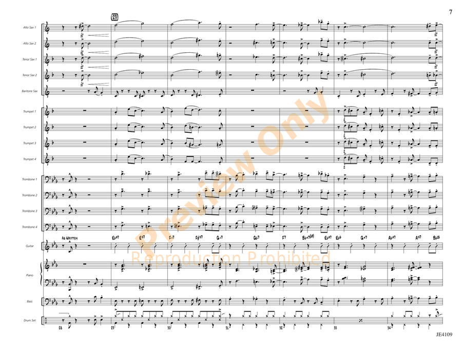 The Bone Yard The Bone Yard Jazz Ensemble scores gallery preview page 8