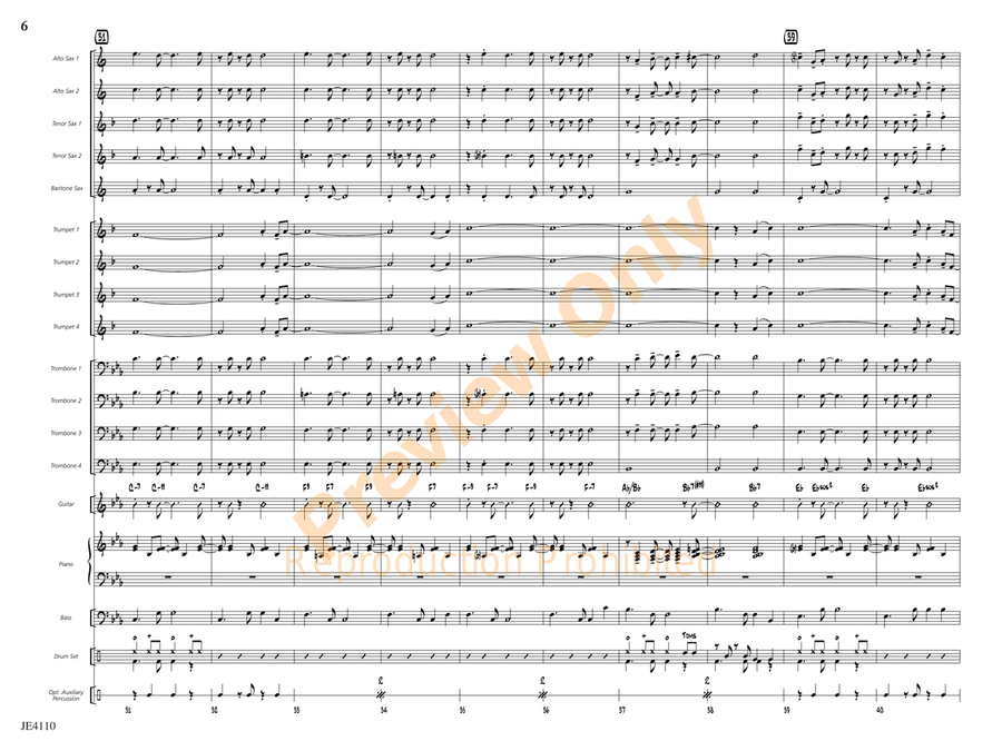 How Sweet the Sound! How Sweet the Sound! Jazz Ensemble scores gallery preview page 7