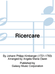 Ricercare