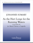 As the Hart Longs for the Running Waters