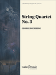 String Quartet No. 3 (Additional Full Score)