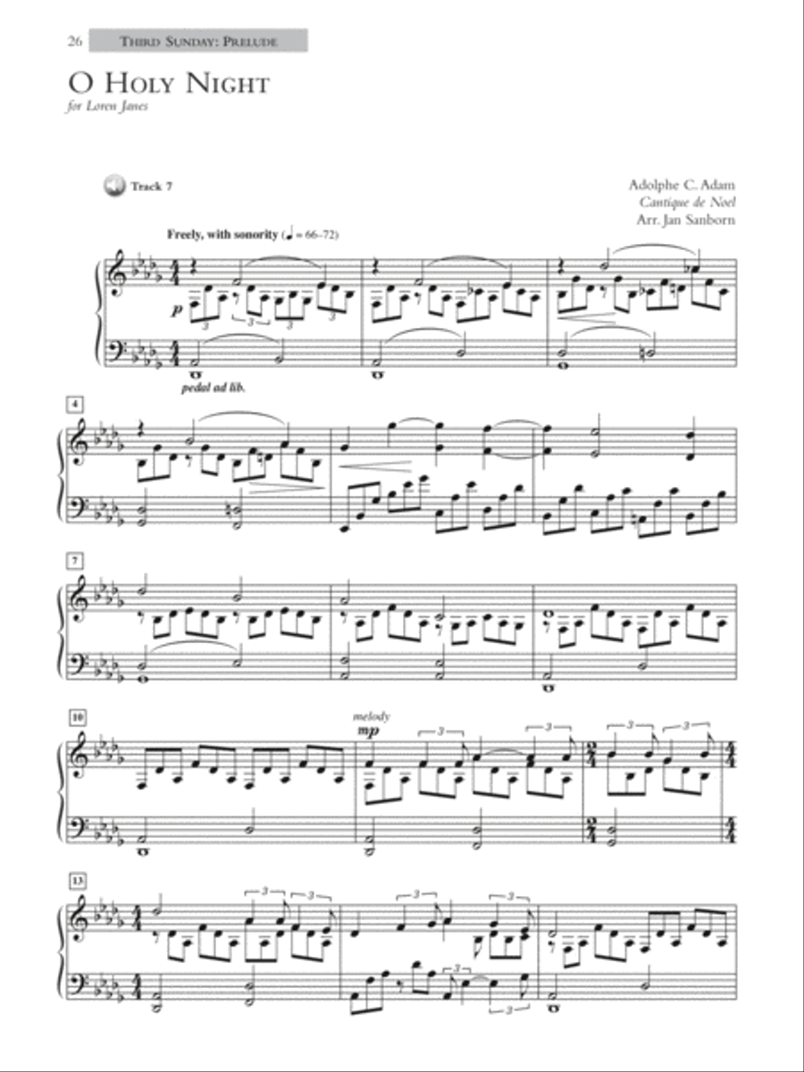 A Month of Sundays: Christmas Piano Solo scores gallery preview page 4