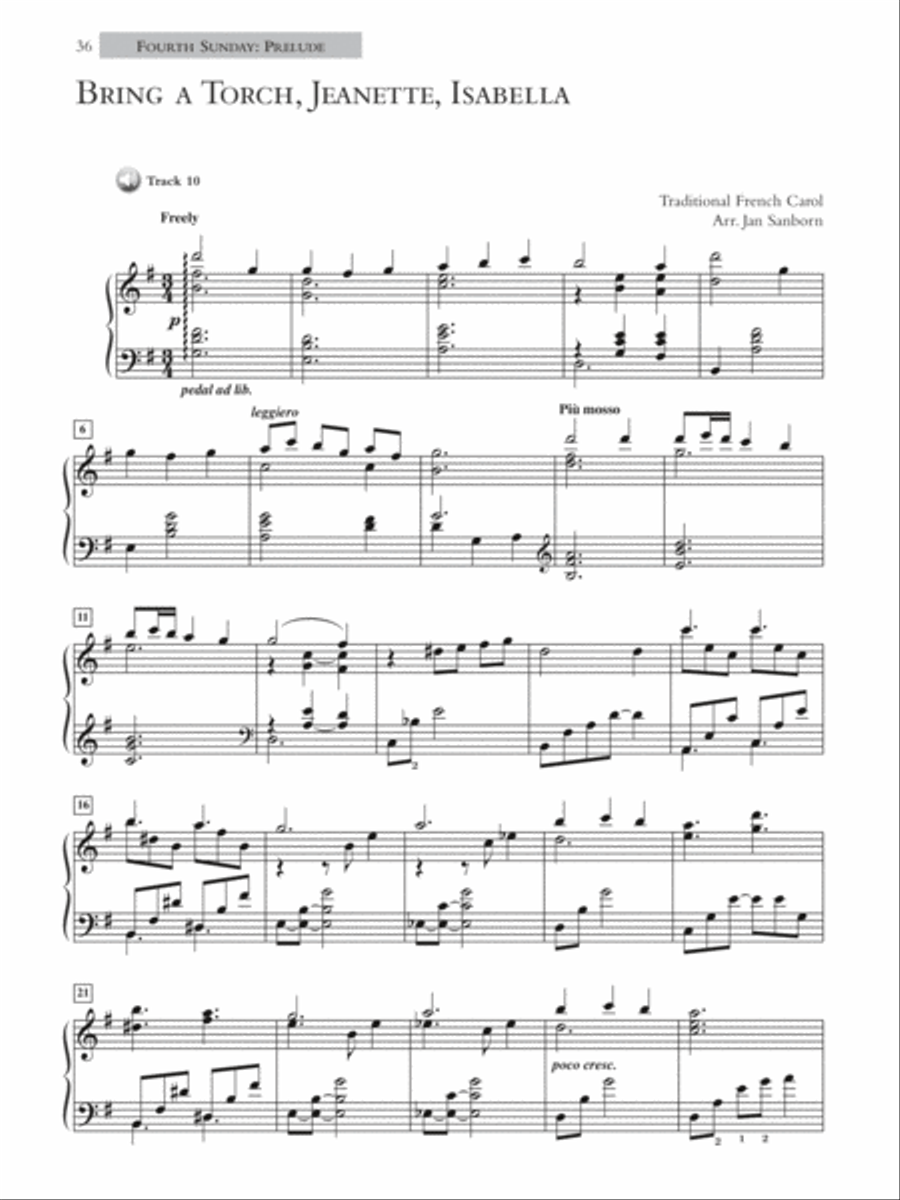 A Month of Sundays: Christmas Piano Solo scores gallery preview page 5