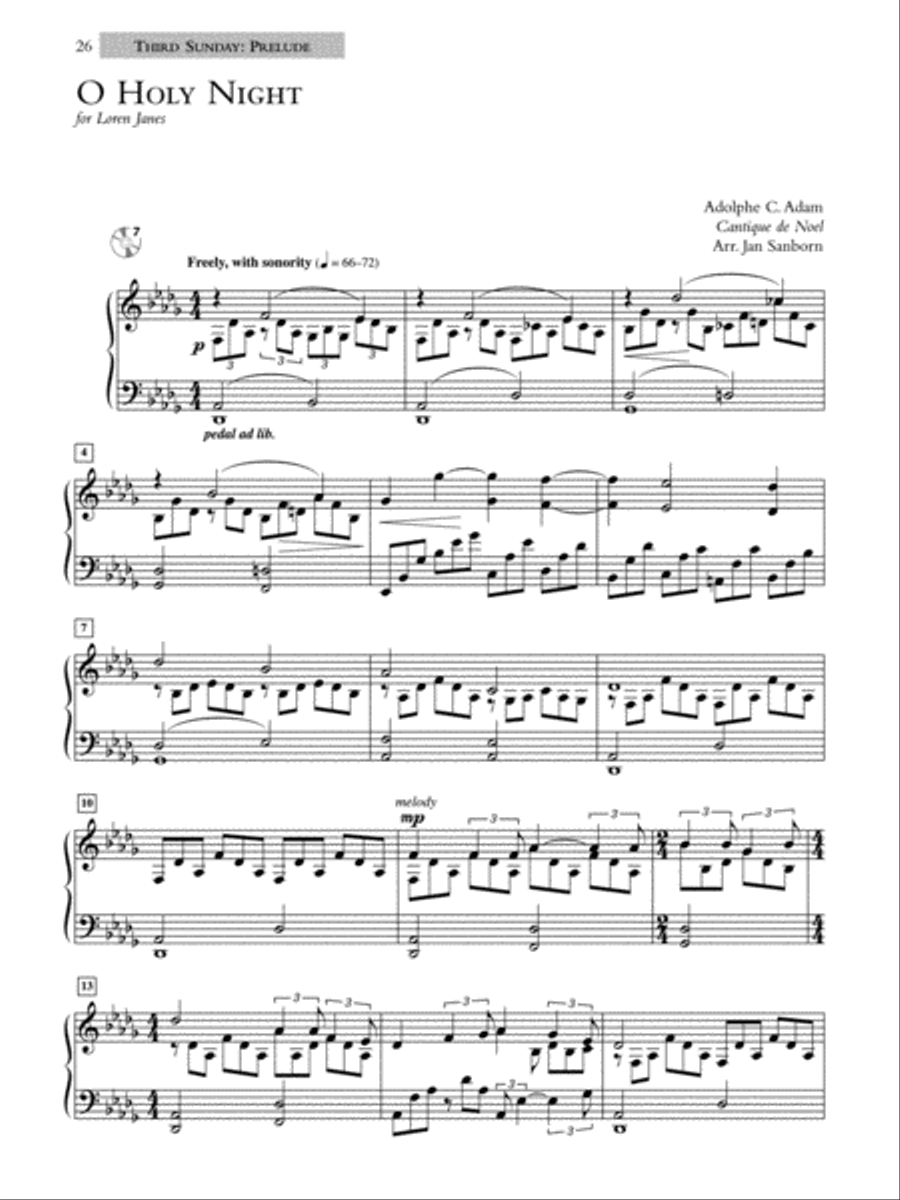 A Month of Sundays: Christmas Piano Solo scores gallery preview page 8