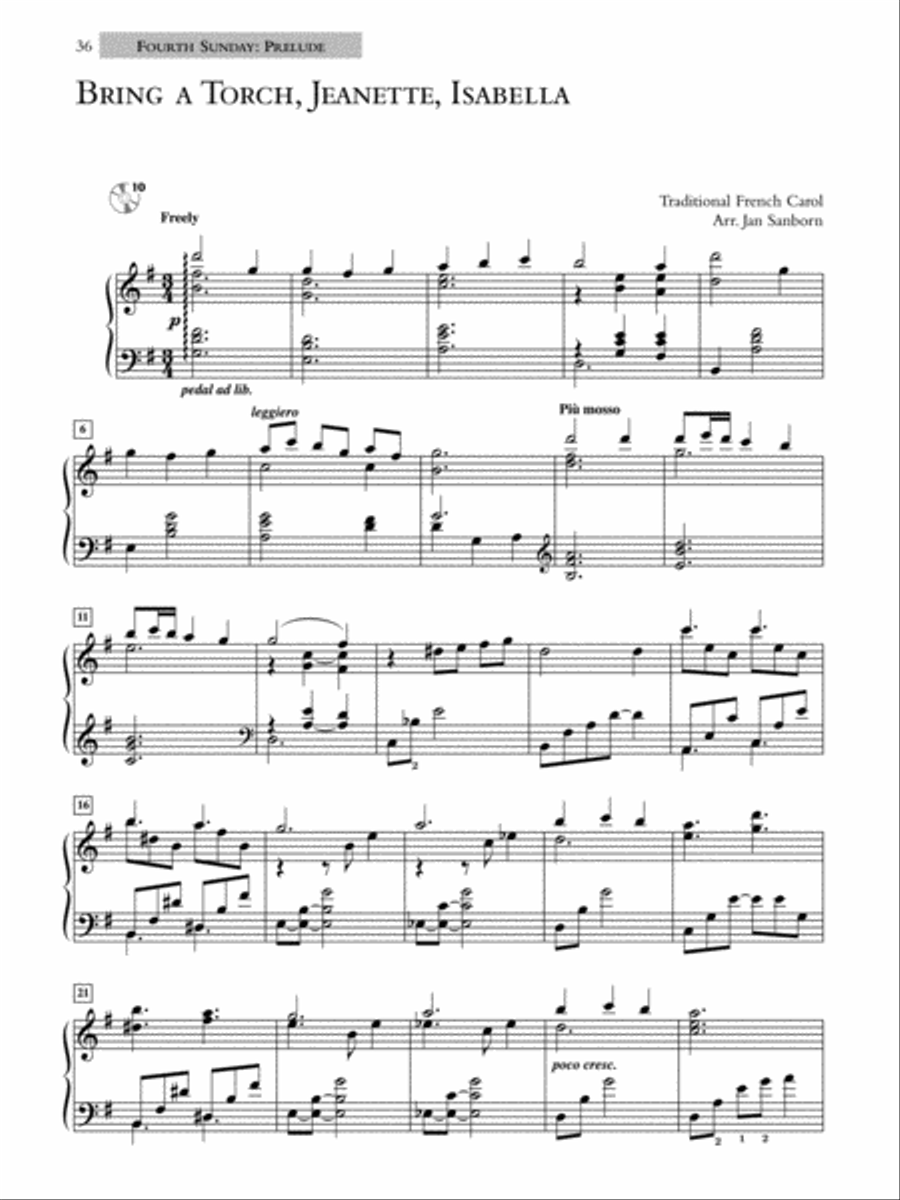 A Month of Sundays: Christmas Piano Solo scores gallery preview page 9
