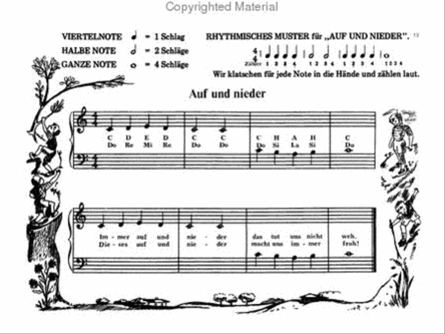 Aaron Klavierschule, Vorstufe Piano Method scores gallery preview page 2