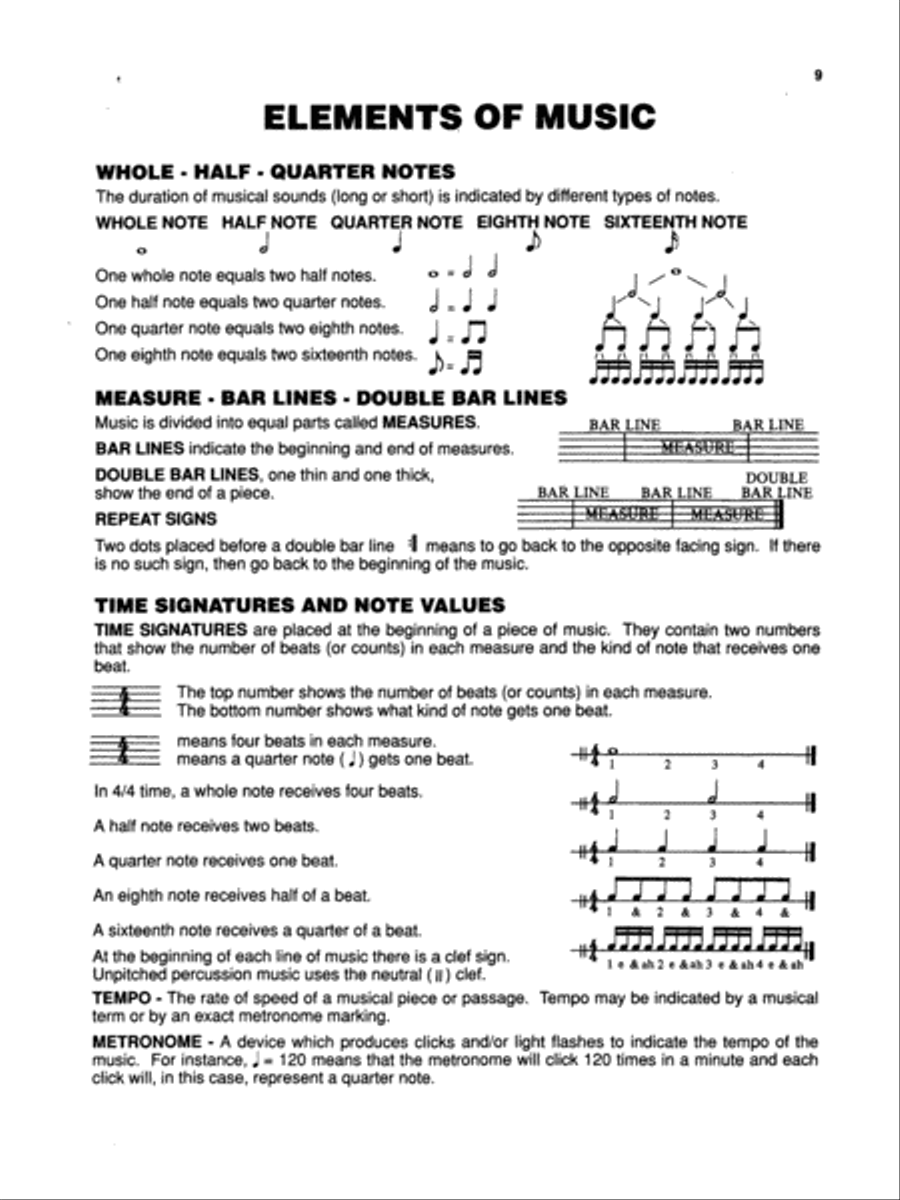 Alfred's Drumset Method Percussion scores gallery preview page 3