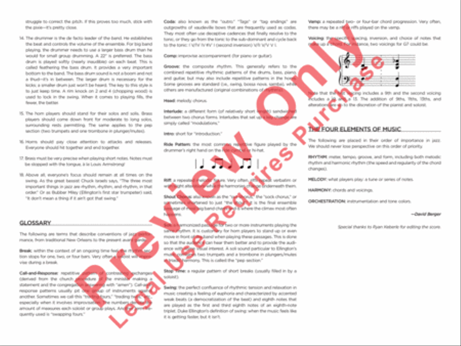 All Too Soon All Too Soon Jazz Ensemble scores gallery preview page 5