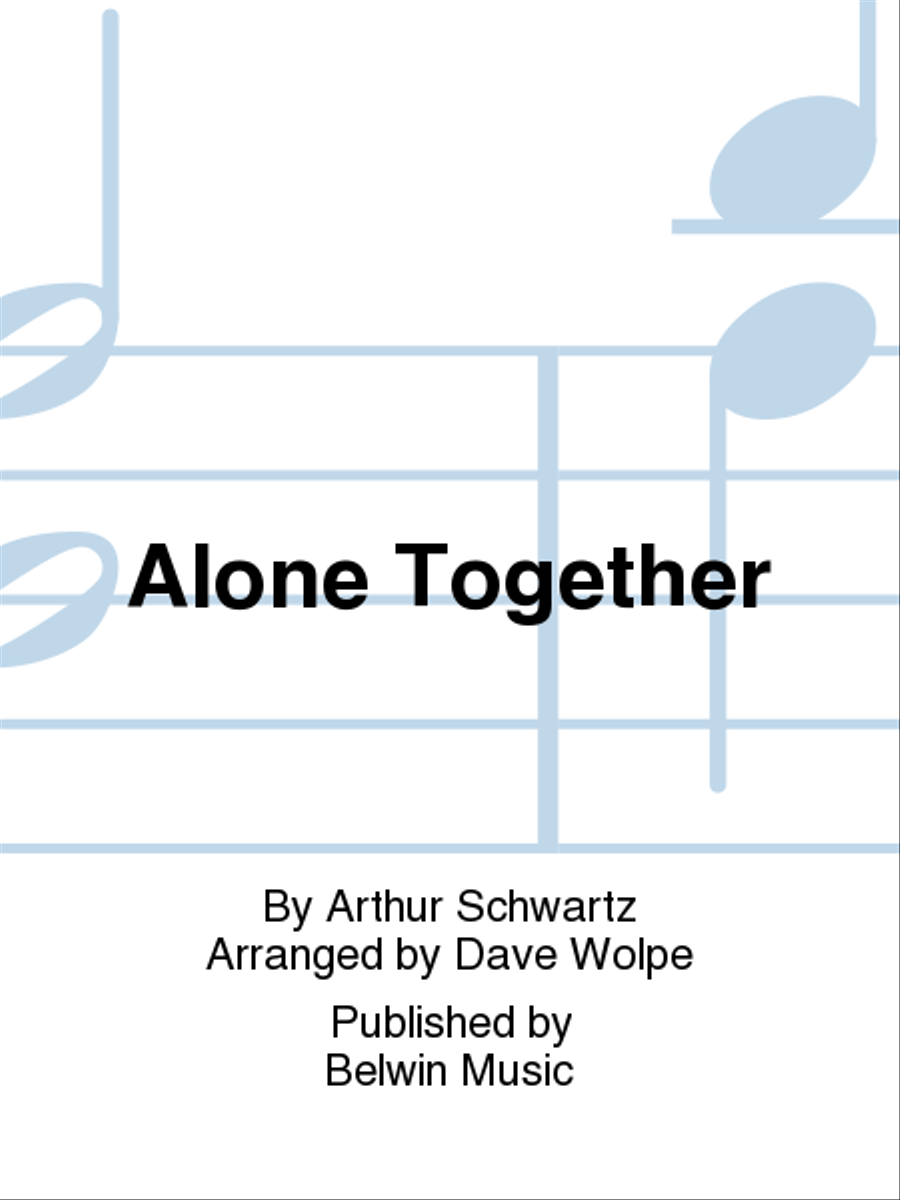 Alone Together Jazz Ensemble scores gallery preview page 1