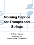 Morning Caprice for Trumpet and Strings mini preview