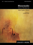Rhosymedre, Prelude On a Welsh Hymn Tune (Orchestra Set & Score)
