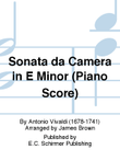Sonata da Camera in E Minor
