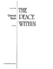 The Peace Within