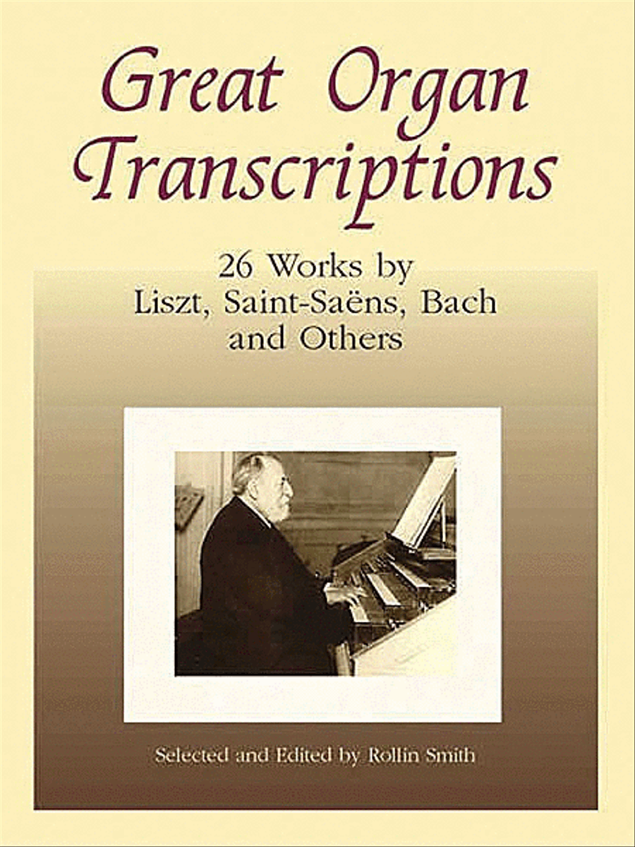 Great Organ Transcriptions Organ scores gallery preview page 1