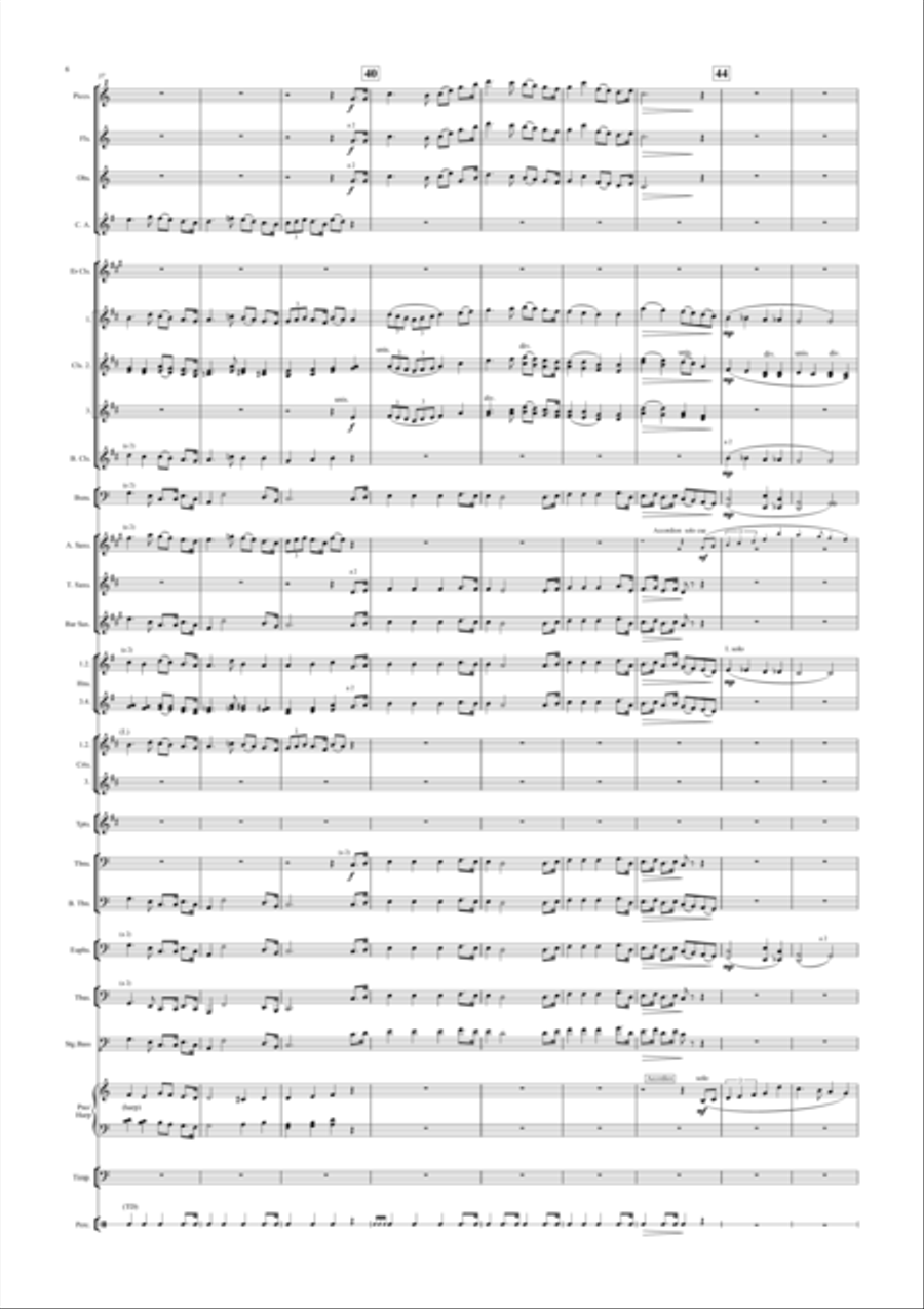 Global Variations Global Variations Concert Band scores gallery preview page 3