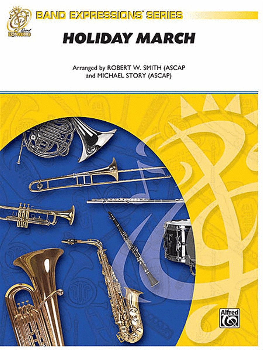 Holiday March (A Concert March for the Holiday Season) Concert Band scores gallery preview page 1