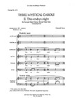 Three Mystical Carols: This Endrys Night