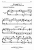 Serenade No. 2 (Choral Score)