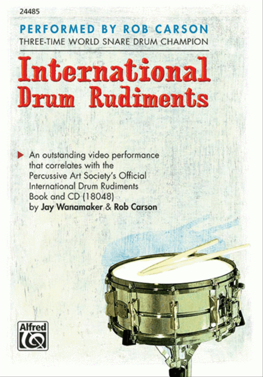 International Drum Rudiments Percussion scores gallery preview page 1