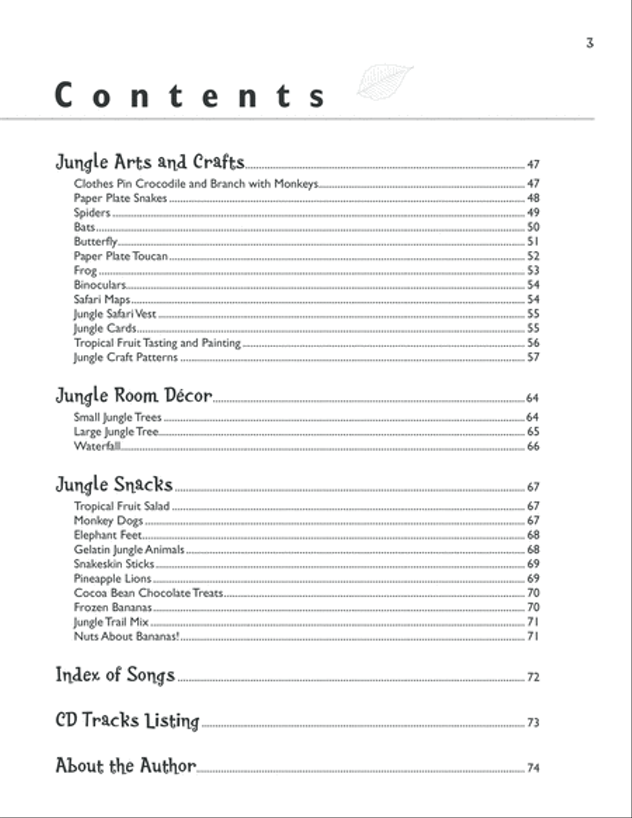 Jungle Beat Jungle Beat CD scores gallery preview page 3