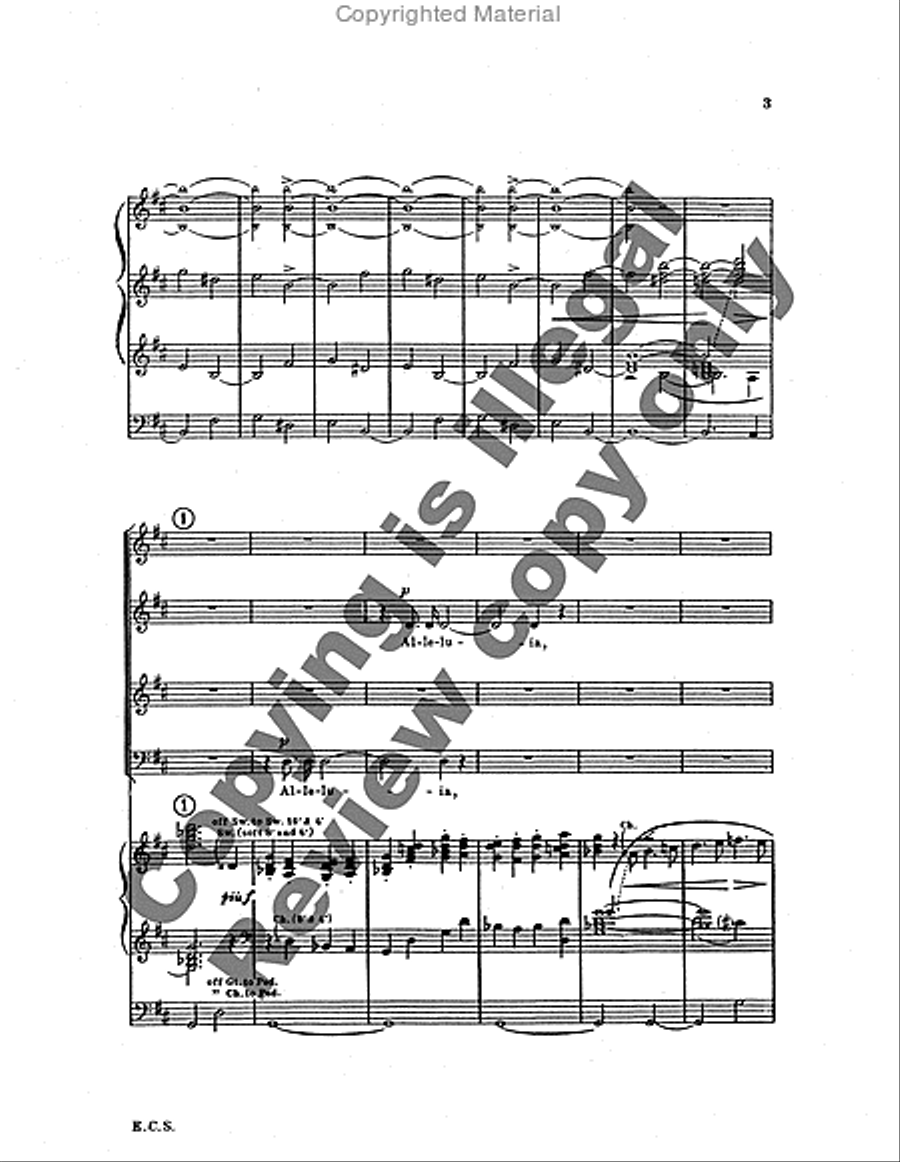 Psalm 150: Sing Praise to God Choir scores gallery preview page 3