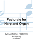 Pastorale for Harp and Organ mini preview