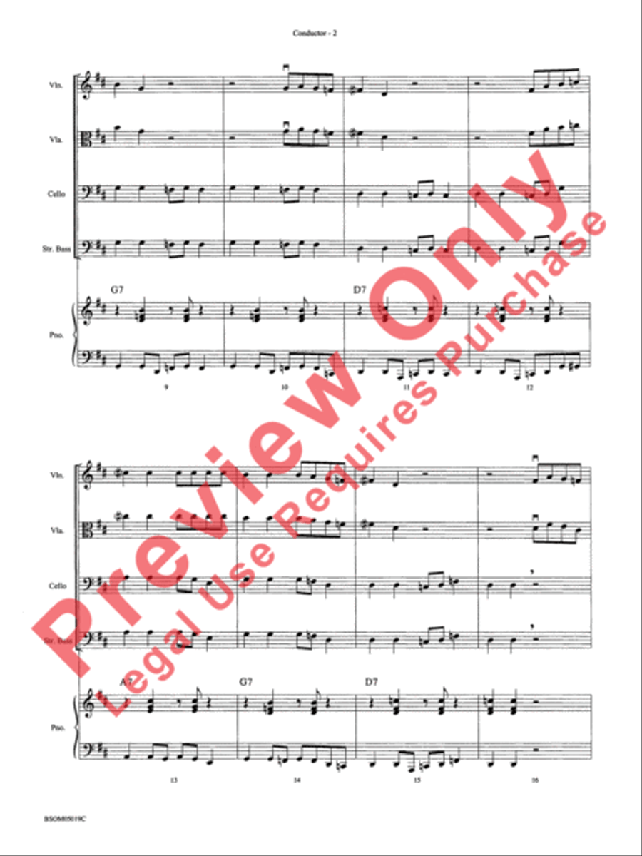 Rockin' Strings String Orchestra scores gallery preview page 5