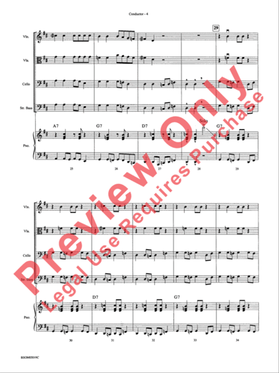 Rockin' Strings String Orchestra scores gallery preview page 7
