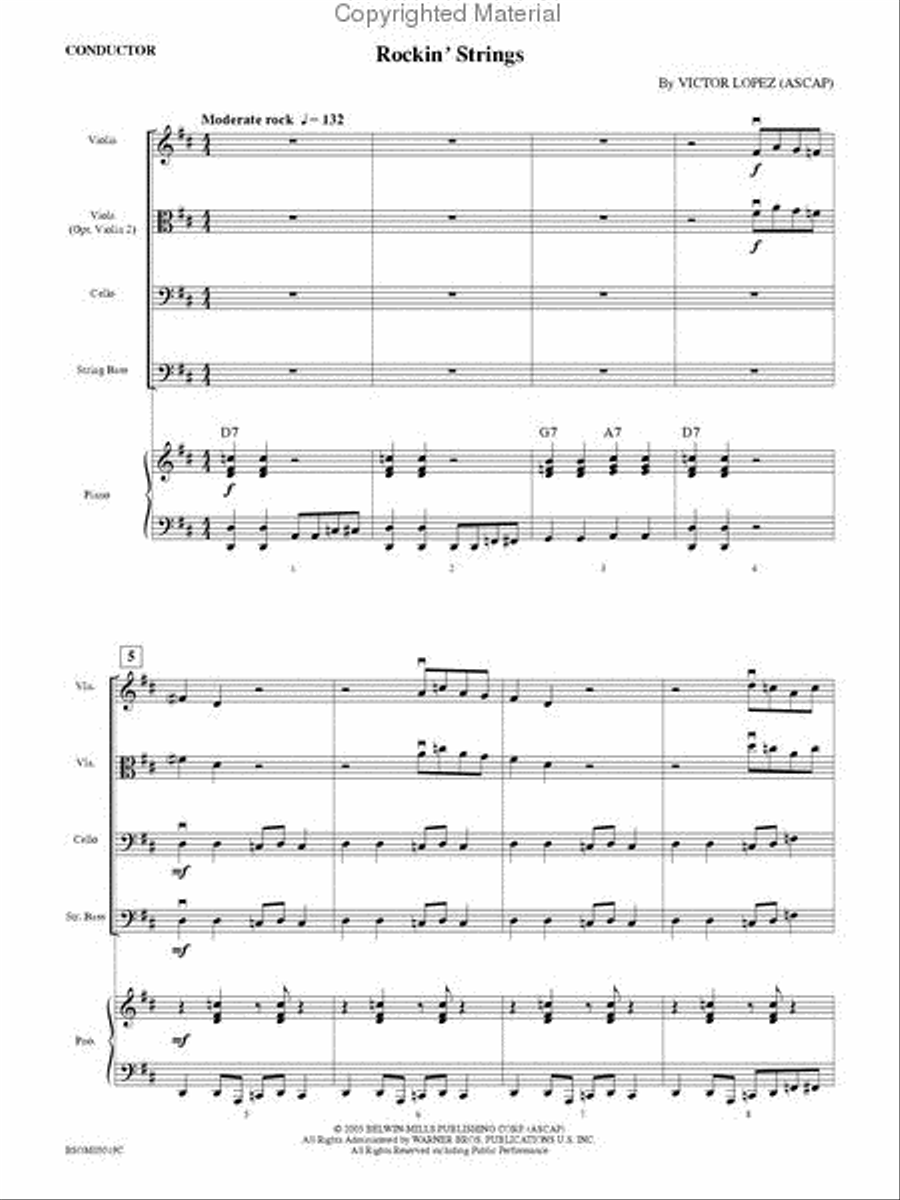 Rockin' Strings String Orchestra scores gallery preview page 2