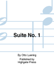 Suite No. 1