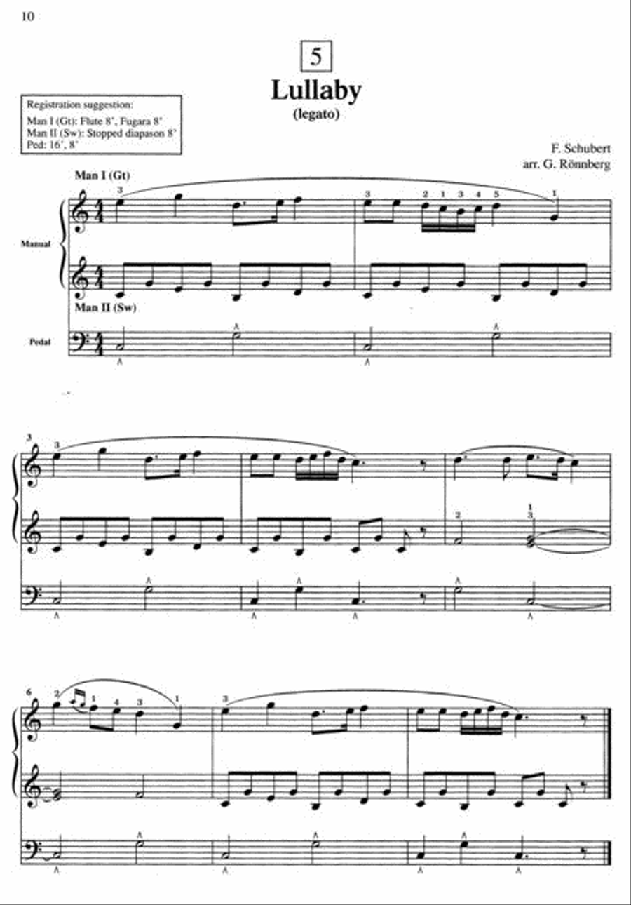 Suzuki Organ School, Volume 2 Organ scores gallery preview page 2