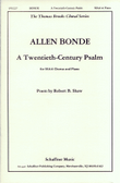 A Twentieth Century Psalm